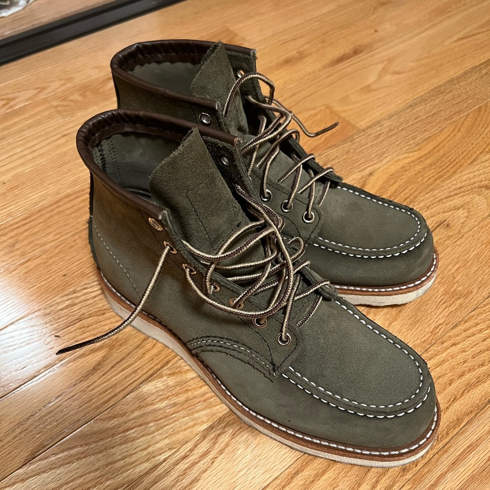 Red Wing Heritage Moc Toe Model 8857